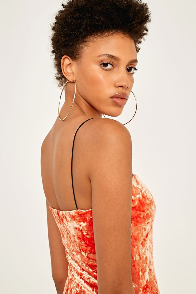 Pins & Needles Velvet Slip Dress #5