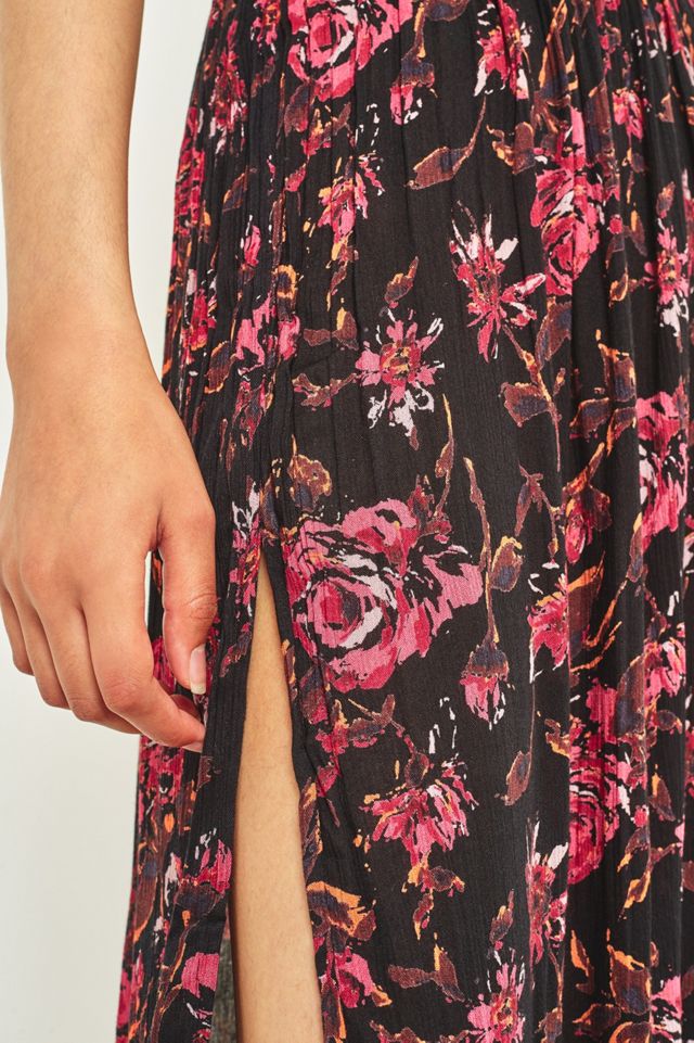 Kimchi Blue Picnic Midnight Floral Off-the-Shoulder Midi Dress #2