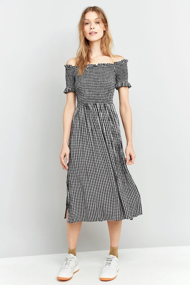 Kimchi Blue - Robe midi à carreaux vichy #1