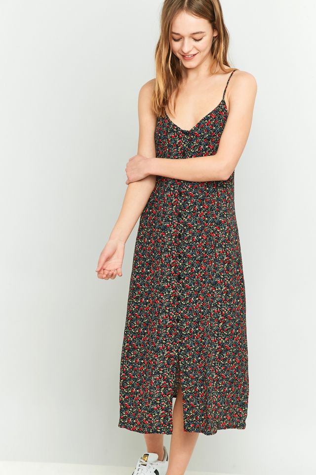 Midi Dress Urban Outfitters Pins And Needles Dress Pins Needles