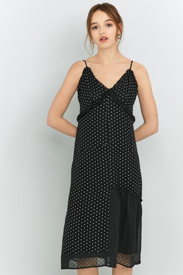 Pins & Needles Dot Slip Dress | Urban Outfitters UK