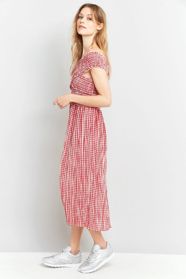 Pins & Needles Gingham Picnic Midi Dress #1