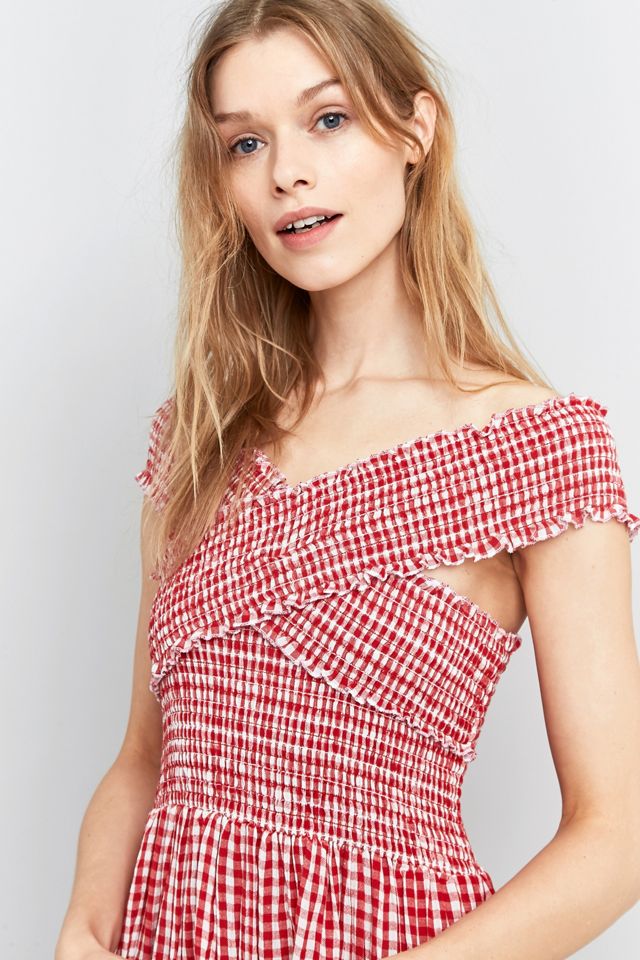 Pins & Needles Gingham Picnic Midi Dress #2
