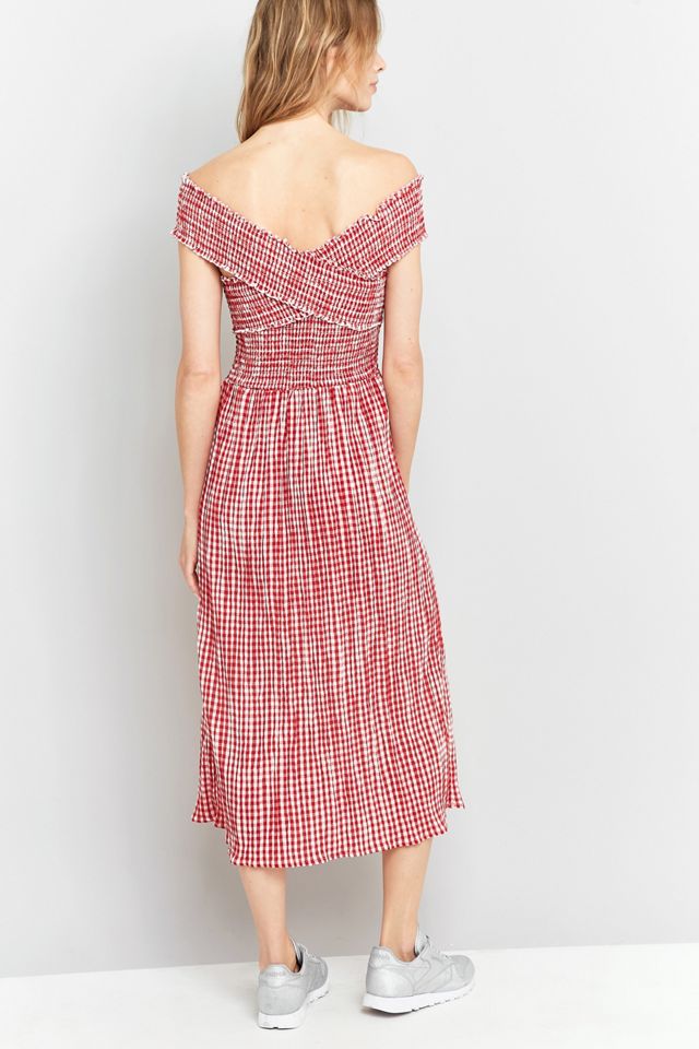 Pins & Needles Gingham Picnic Midi Dress #3