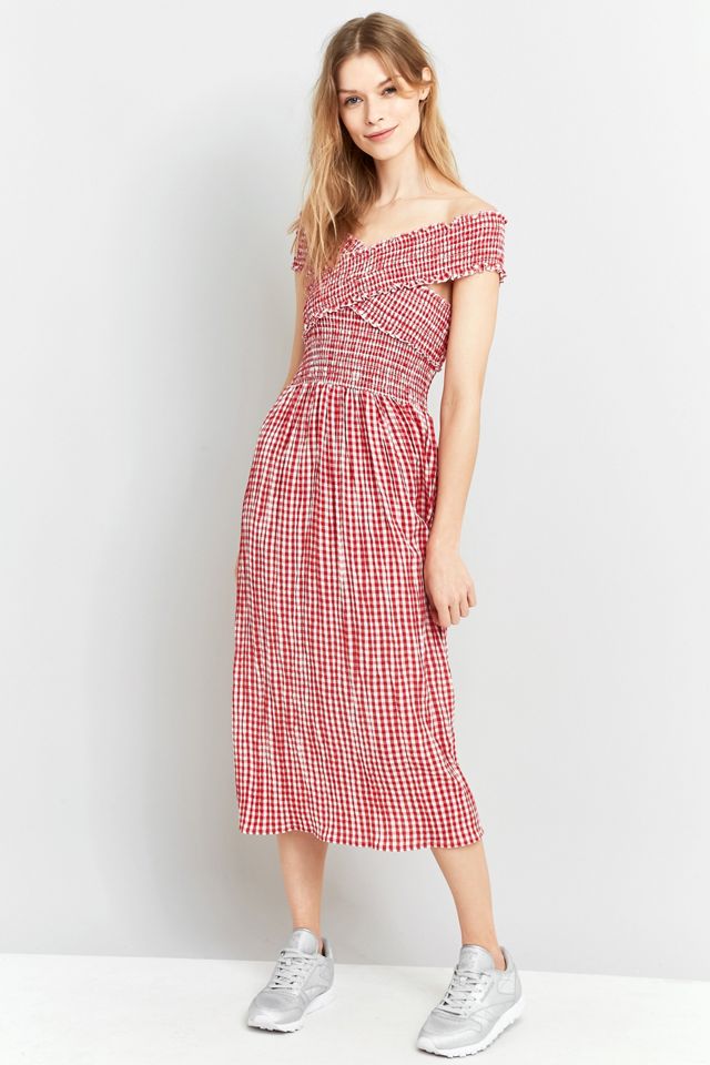 Pins & Needles Gingham Picnic Midi Dress #4