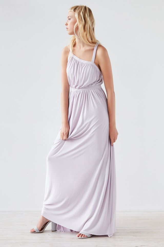 Kimchi Blue Coralina Cupro Asymmetrical Maxi Dress #2