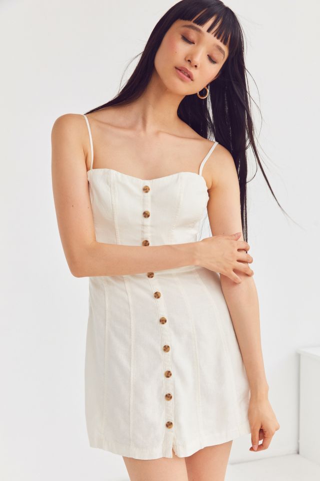 Urban outfitters hotsell button front dress