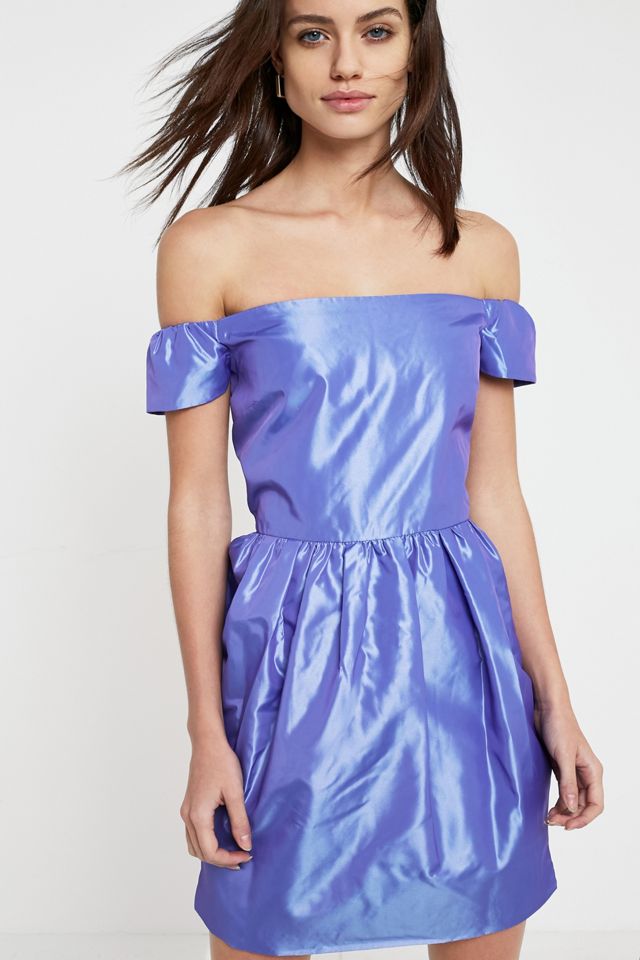 Pins & Needles Bardot Puff Party Dress #2