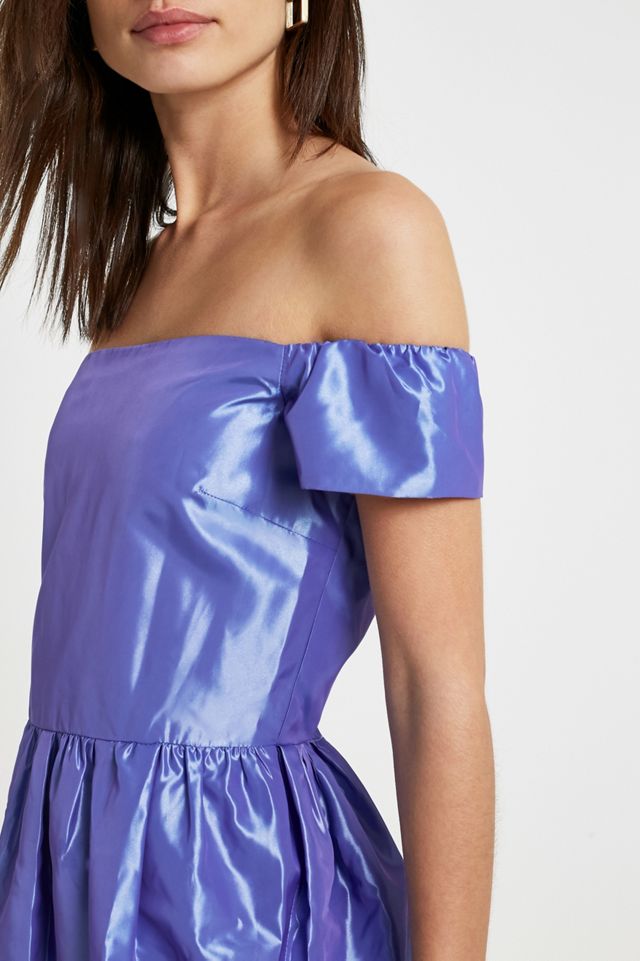 Pins & Needles Bardot Puff Party Dress #3