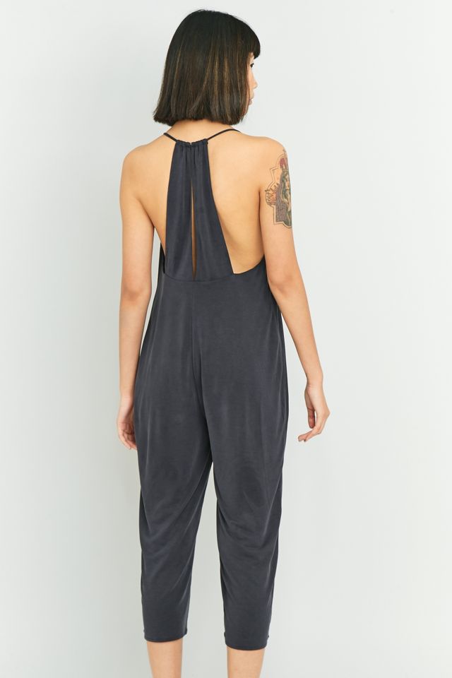 Silence + Noise Calina Culotte Slip Black Jumpsuit #3