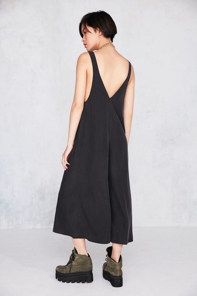 Silence + Noise Lester Black Culottes Jumpsuit #1