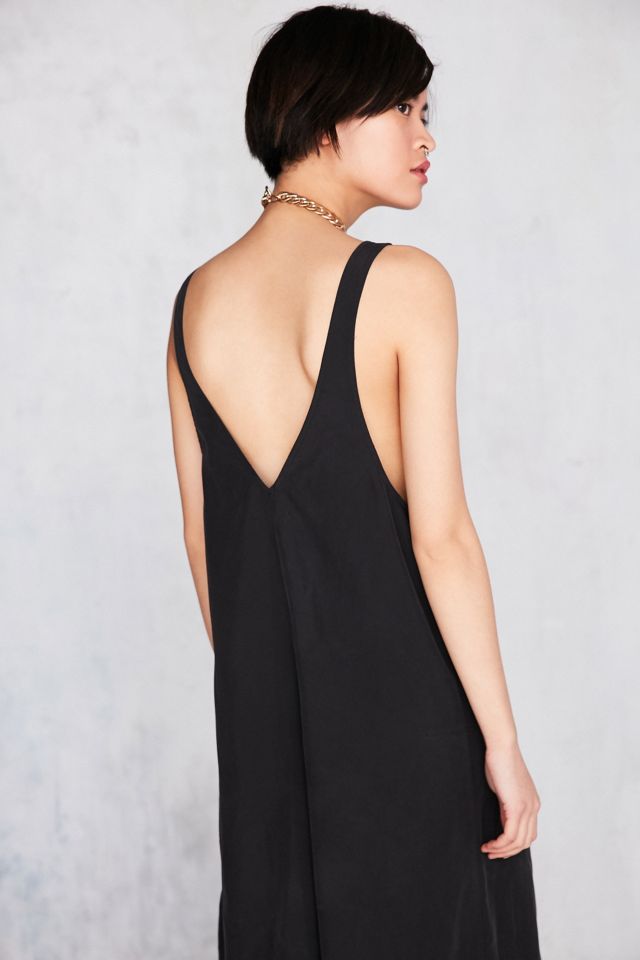 Silence + Noise Lester Black Culottes Jumpsuit #4