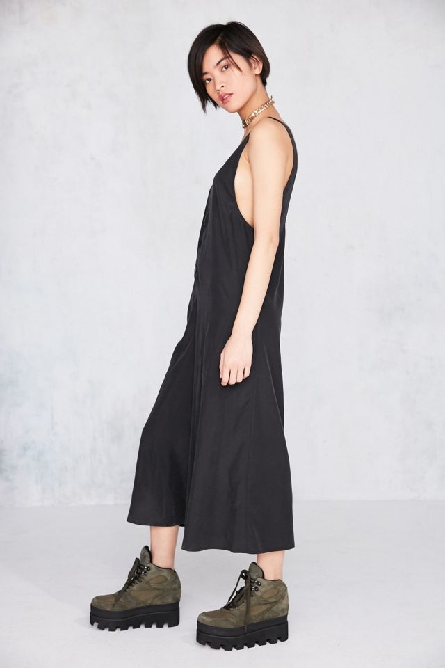 Silence + Noise Lester Black Culottes Jumpsuit #5