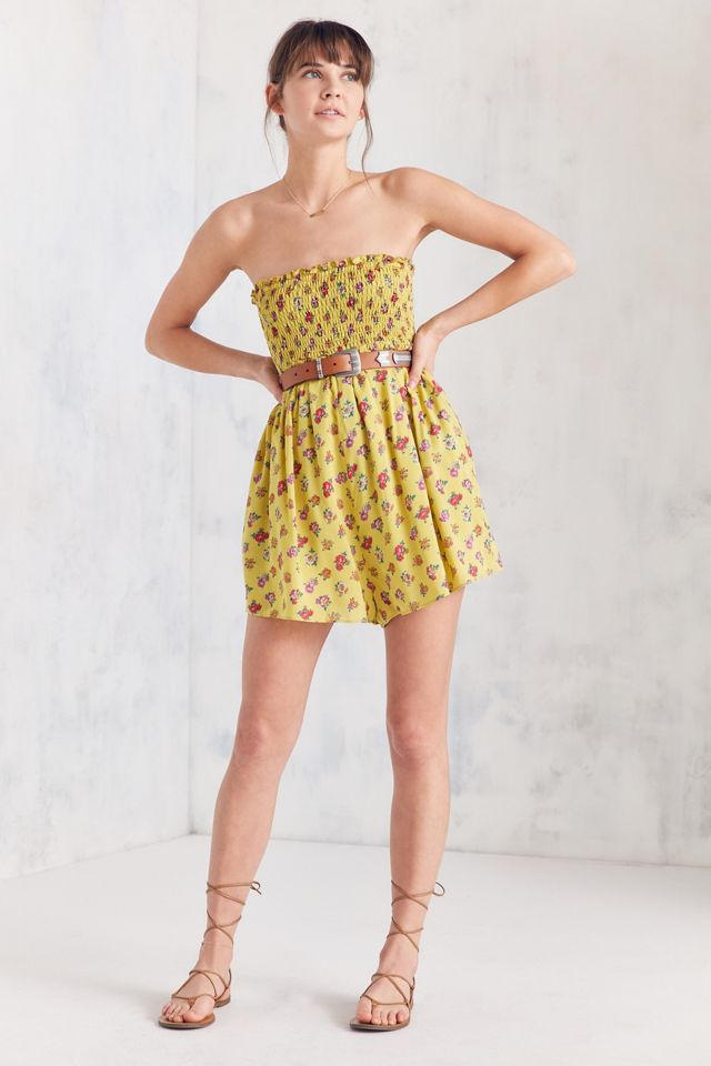 Kimchi Blue Meadow Smocked Bodice Playsuit #3