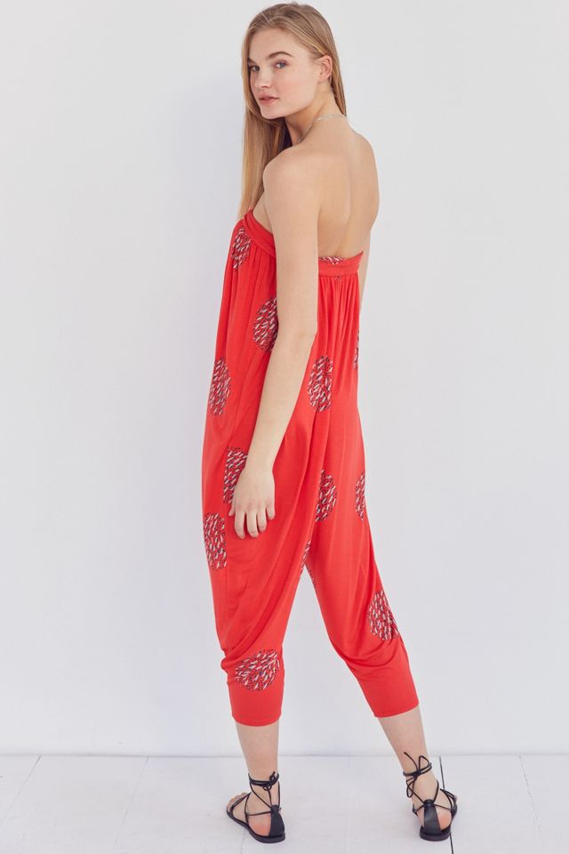 Silence + Noise Red Jerry Jumpsuit #3