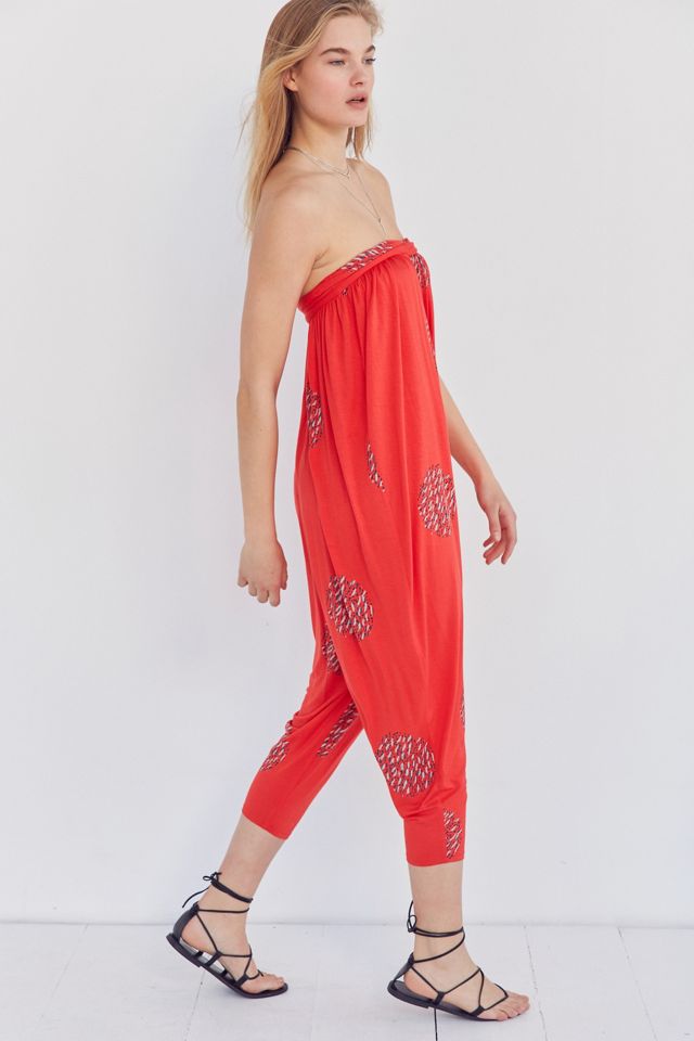 Silence + Noise Red Jerry Jumpsuit #4