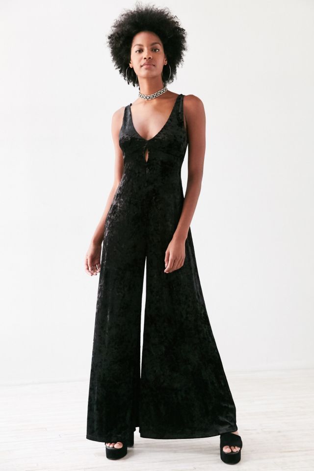 Urban outfitters 2024 velvet jumpsuit