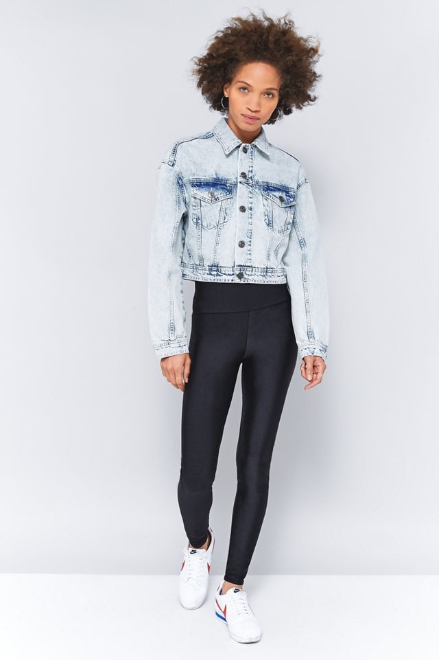 BDG '80s Acid Wash Chaqueta de mezclilla recortada Urban