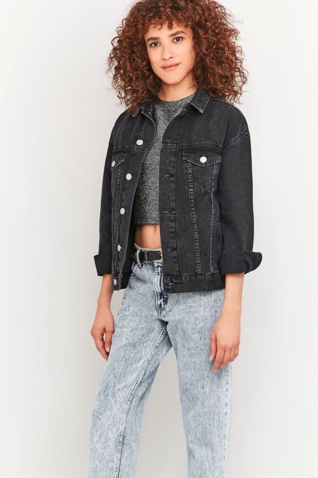 Bdg black denim on sale jacket