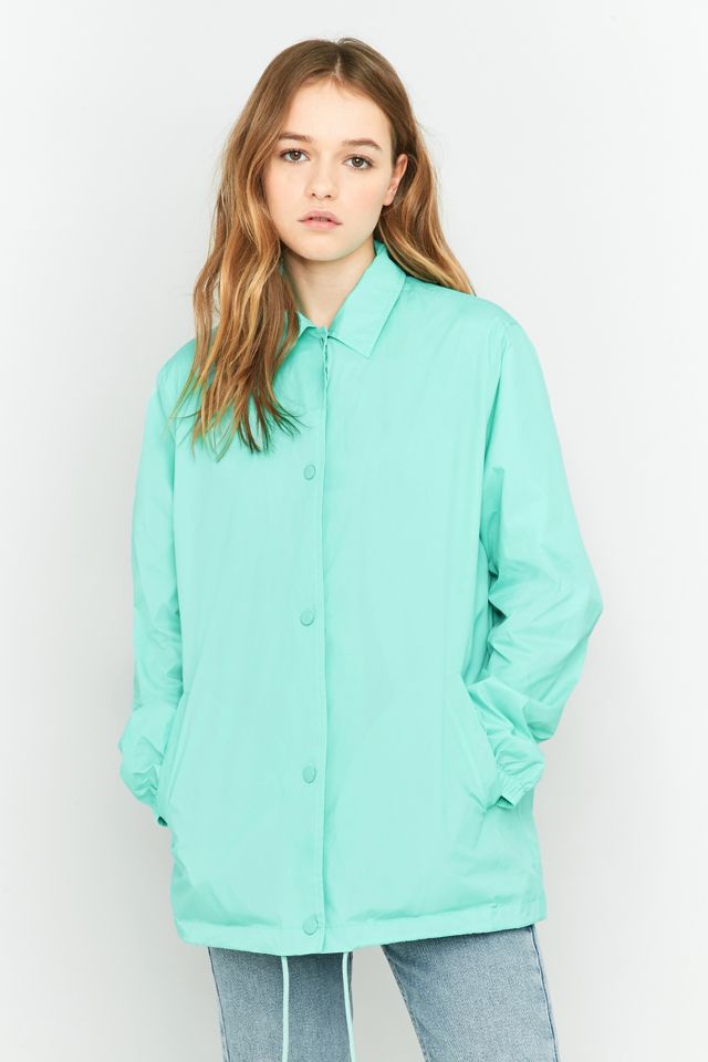 BDG Mint Coach Jacket Urban Outfitters UK