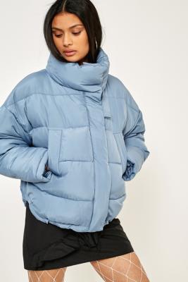 urban outfitters blue puffer