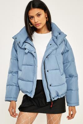 urban outfitters blue puffer