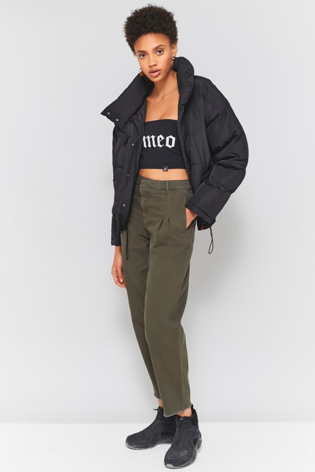 Urban outfitters light store before dark puffer jacket