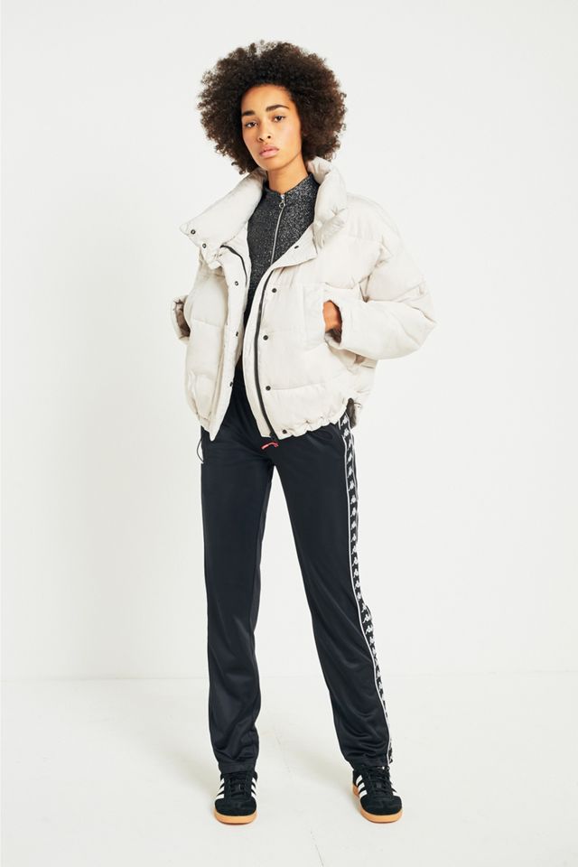 Light Before Dark Putty Pillow Puffer Jacket #2