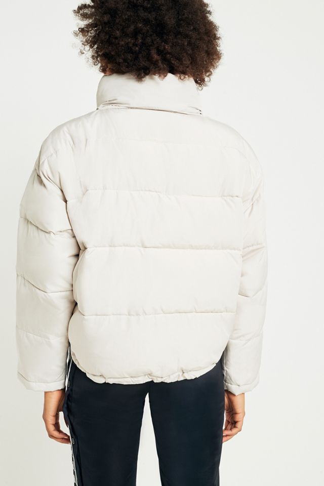 Light Before Dark Putty Pillow Puffer Jacket #4