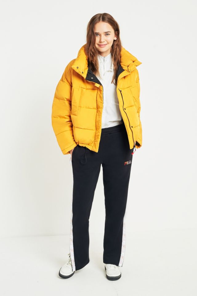 Light Before Dark Yellow Pillow Puffer Jacket, Urban Outfitters, Women's, Jackets, Puffer Jackets #uoeurope #…