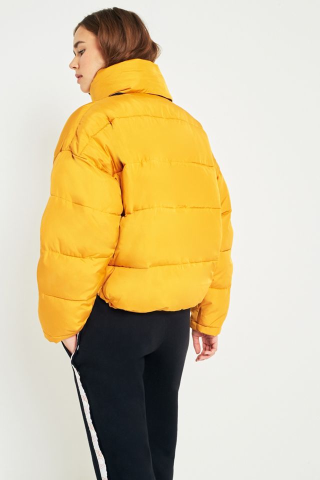 Light Before Dark Yellow Pillow Puffer Jacket, Urban Outfitters, Women's, Jackets, Puffer Jackets #uoeurope #…