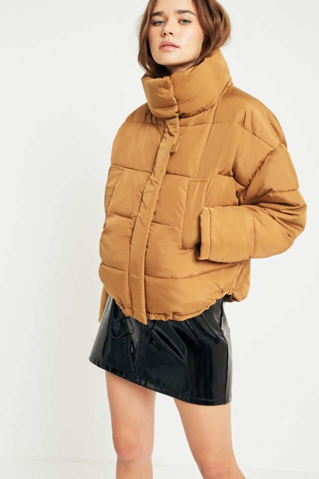 Light Before Dark Yellow Pillow Puffer Jacket, Urban Outfitters, Women's, Jackets, Puffer Jackets #uoeurope #…