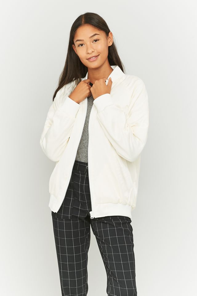 Light Before Dark Embroidered Bomber Jacket | Urban Outfitters UK
