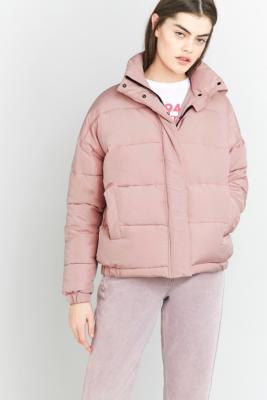 urban outfitters pink puffer