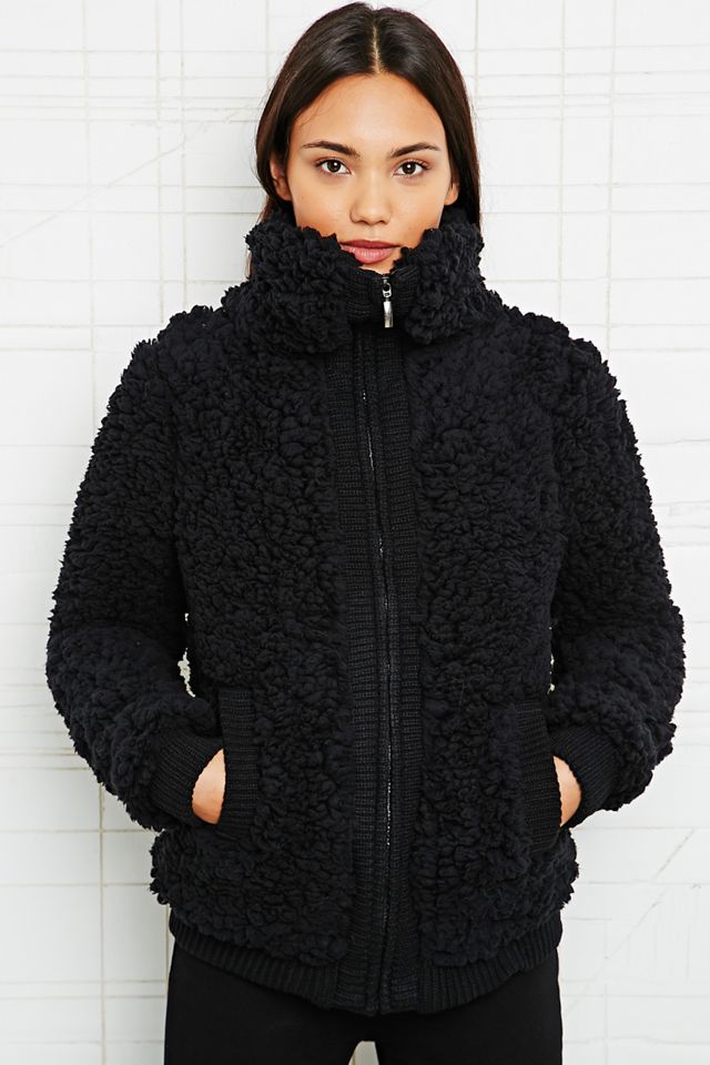 Sparkle & Fade Jacke in Teddyfelloptik #2