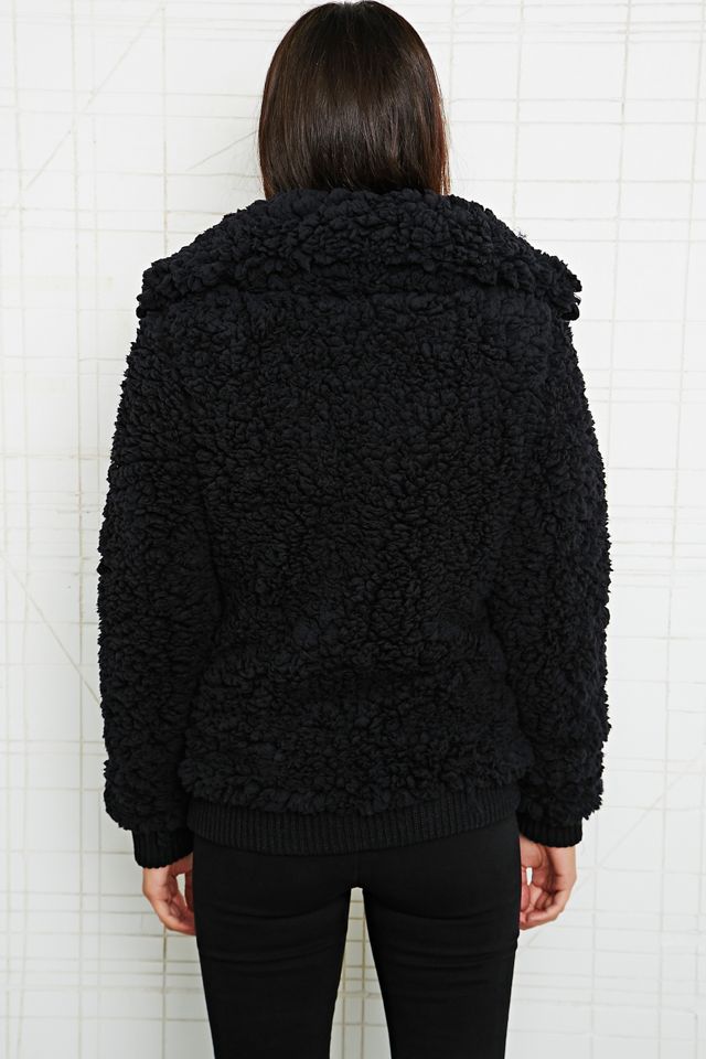 Sparkle & Fade Jacke in Teddyfelloptik #3