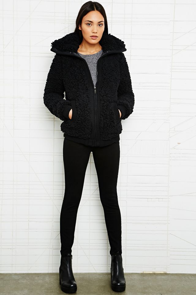 Sparkle & Fade Jacke in Teddyfelloptik #4