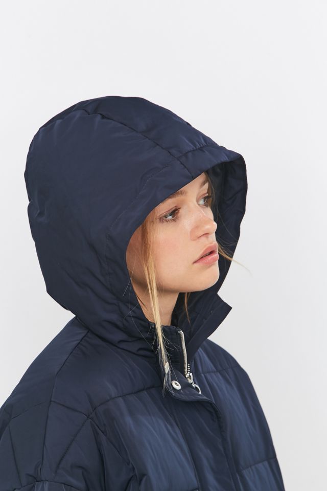 Light Before Dark Hooded Puffer Jacket #5