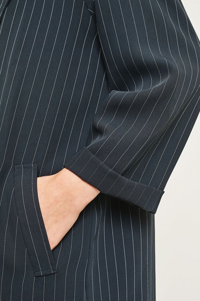 Light Before Dark Pinstripe Duster Coat #2