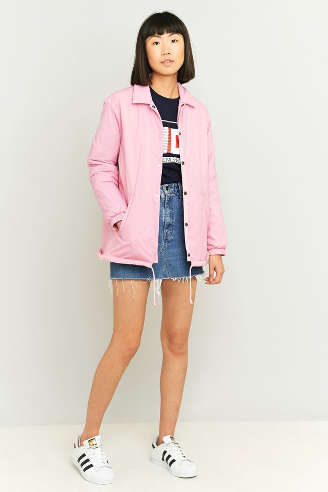 Light Before Dark - Veste d'entraînement doublée en peau de mouton rose #2
