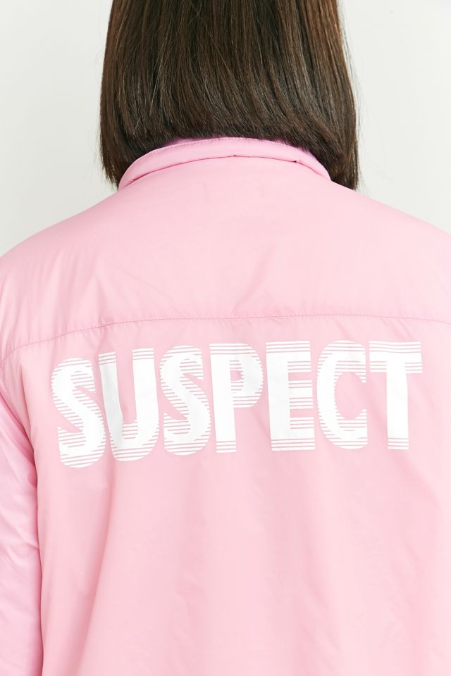 Light Before Dark - Veste d'entraînement doublée en peau de mouton rose #3