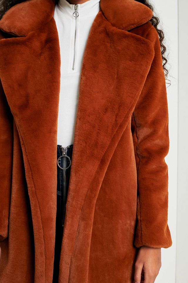 Light Before Dark Maxi Faux Fur Coat #3