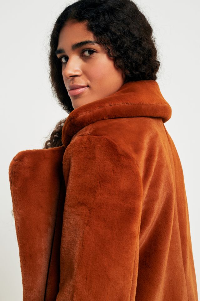 Light Before Dark Maxi Faux Fur Coat #4