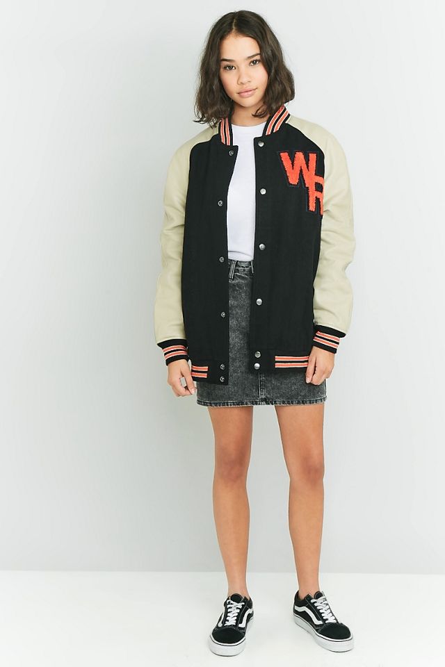 BDG Melton Varsity Jacket #1