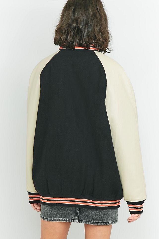 BDG Melton Varsity Jacket #3