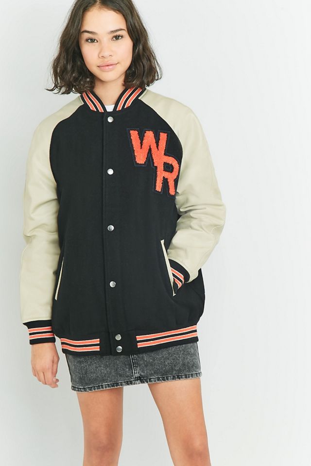BDG Melton Varsity Jacket #5