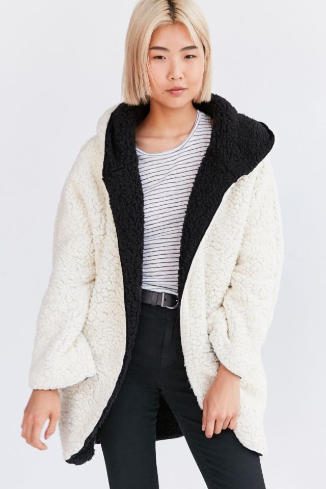 Reversible teddy coat urban on sale outfitters