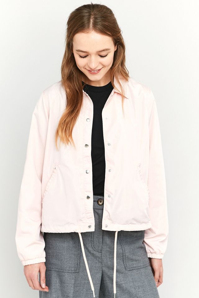 BDG Cropped Pink Coach Jacket #4