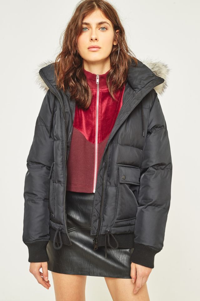 Urban outfitters light before dark puffer jacket new arrivals