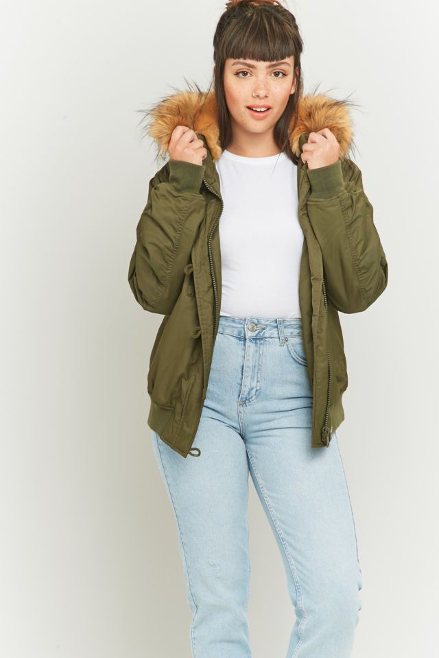 Light Before Dark Hooded Bomber Jacket